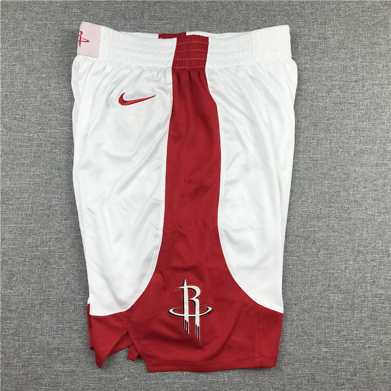 Men's Houston Rockets White 2021/22 Association Edition Basketball Shorts1