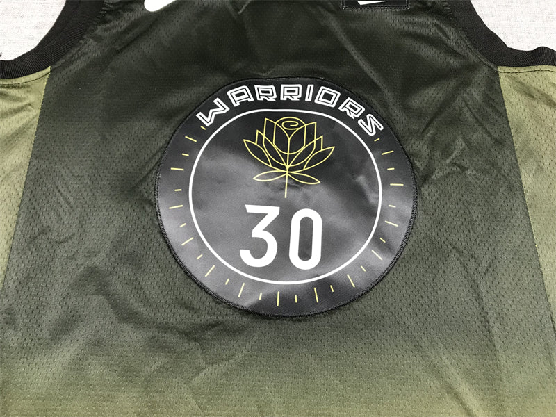 Men's Golden State Warriors Stephen Curry #30 Black 2022/23 Swingman Jersey1 - City Edition