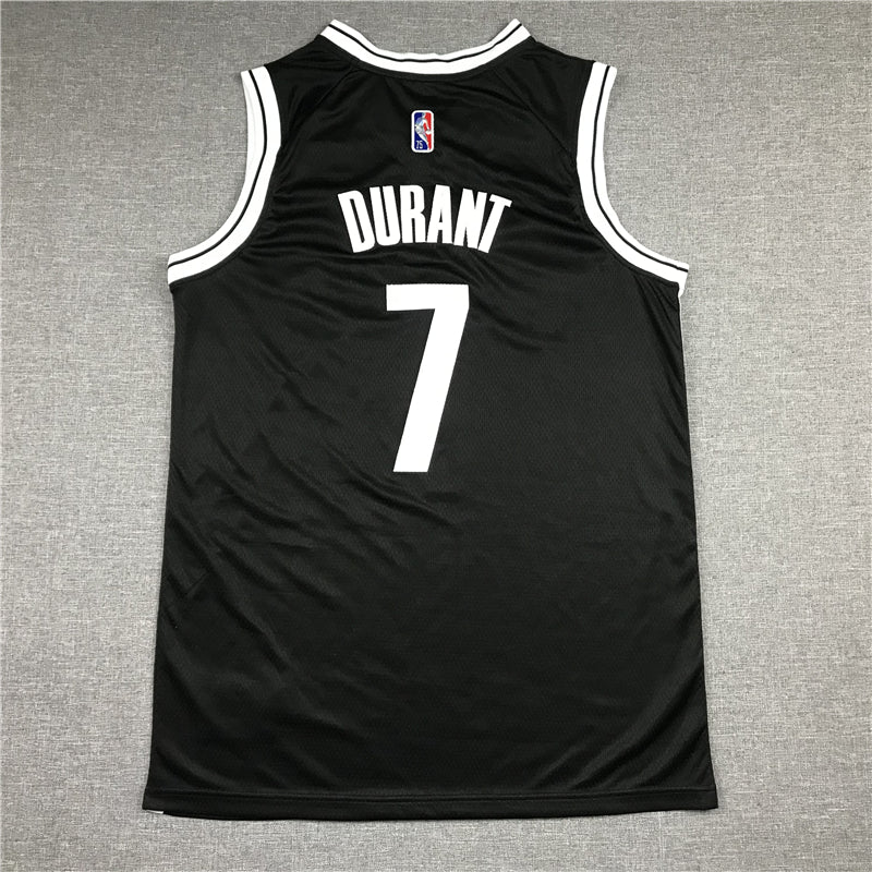 Men's Brooklyn Nets Kevin Durant #7 Black 2022/23 Swingman Jersey1 - Icon Edition