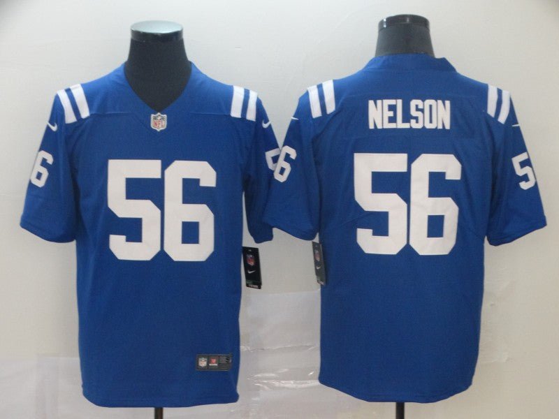 Men's Indianapolis Colts Quenton Nelson Blue Game Jersey1