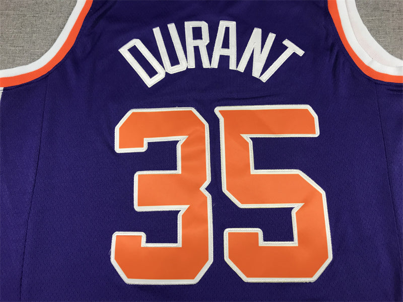 Men's Phoenix Suns Kevin Durant #35 Purple 2022/23 Swingman Jersey1 - Classic Edition