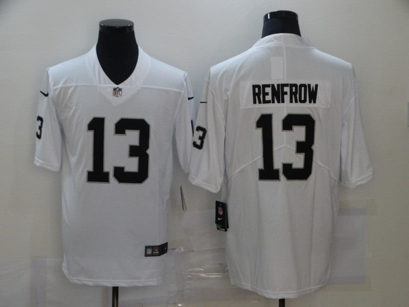 Men's Las Vegas Raiders Hunter Renfrow #13 White Game Jersey1
