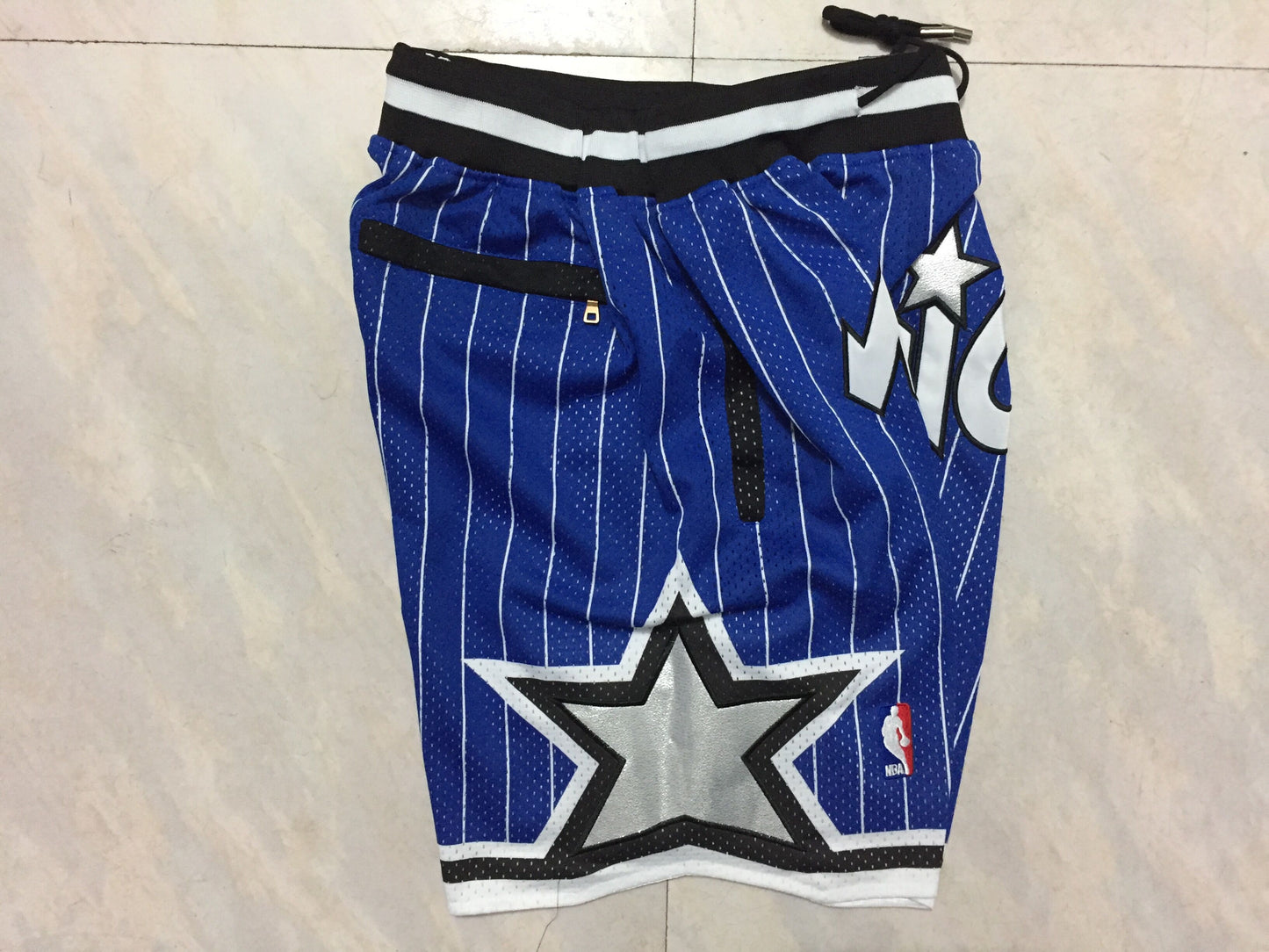 Men's Orlando Magic Blue Basketball Shorts1