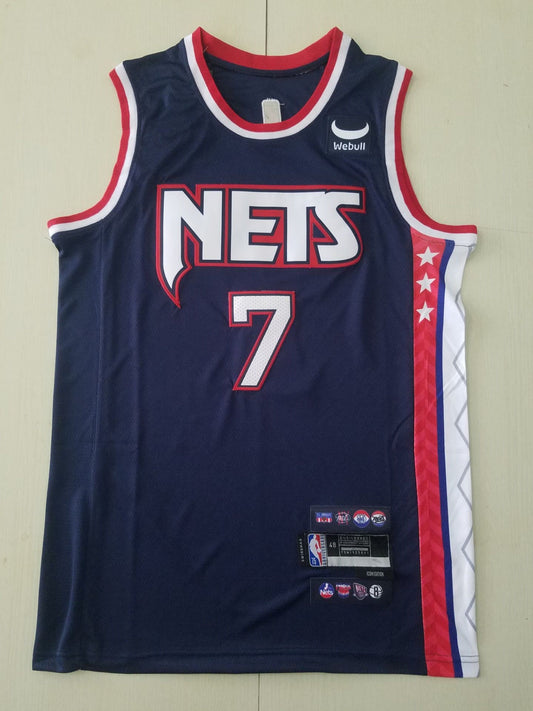 Men's Brooklyn Nets Kevin Durant Navy 2021/22 Swingman Jersey1 - City Edition