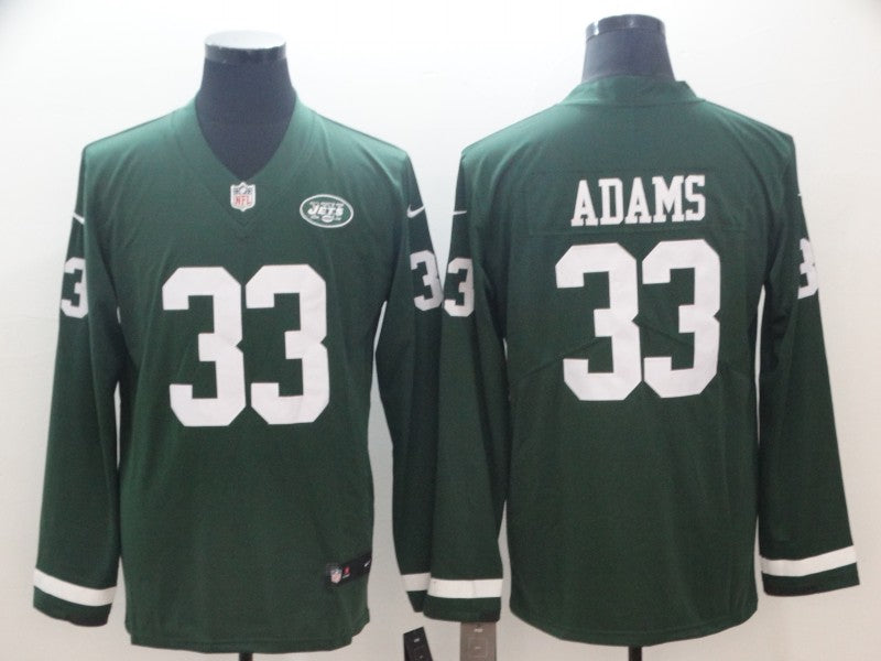Men's New York Jets Jamal Adams #33 Green Game Player Jersey1