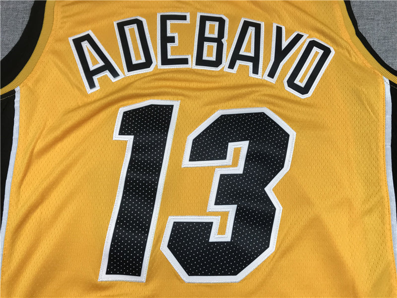 Men's Miami Heat Bam Adebayo #13 Gold 2020/21 Swingman Player Jersey1