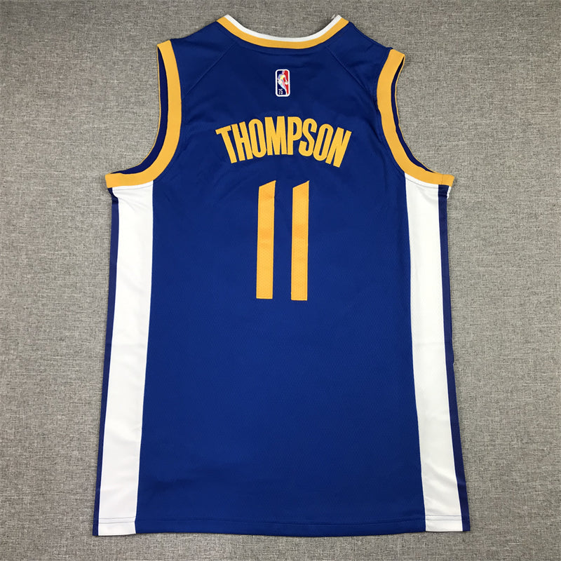 Men's Golden State Warriors Klay Thompson #11 Royal 2022/23 Fast Break Replica Player Jersey1 - Icon Edition