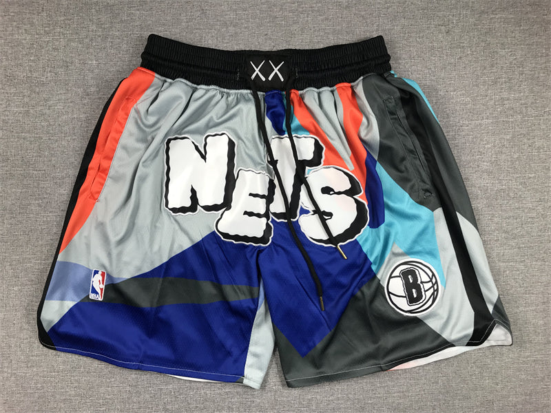 Men's Brooklyn Nets Black 2023/24 Pocket Shorts1 City Edition