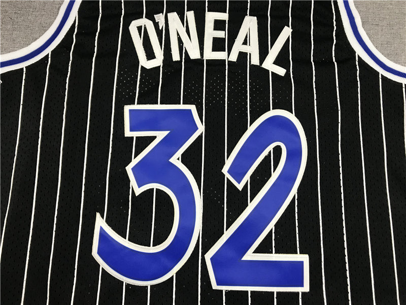 Men's Orlando Magic Shaquille O'Neal Black Classics 1994-95 Swingman Jersey1