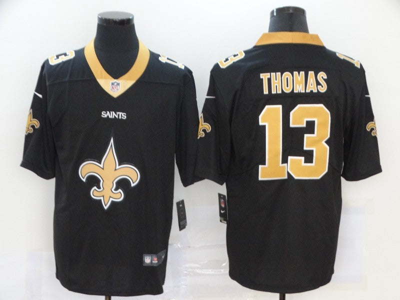Men's New Orleans Saints Michael Thomas #13 Black Alternate Game Player Jersey1