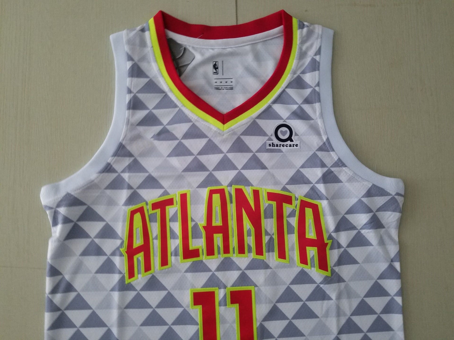 Men's Atlanta Hawks Trae Young #11 White Swingman Player Jersey1