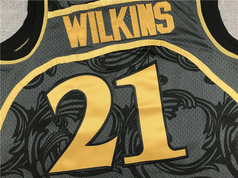 Men's Atlanta Hawks Dominique Wilkins 1986-87 Hardwood Classics Swingman Jersey1
