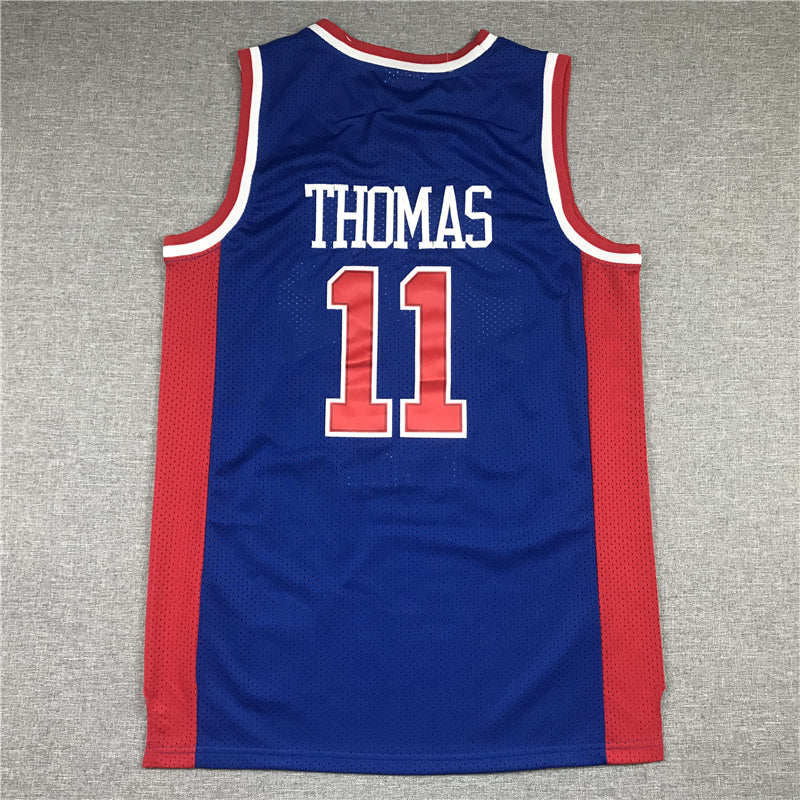 Men's Detroit Pistons Isiah Thomas 1988-89 Hardwood Classics Swingman Jersey1