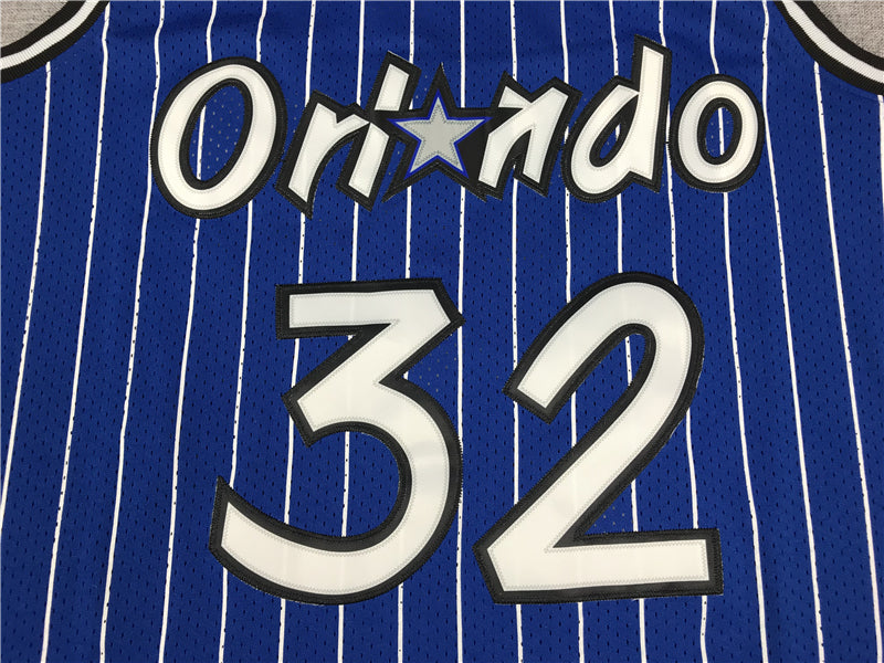 Men's Orlando Magic Shaquille O'Neal Blue Classics 1994-95 Swingman Jersey1