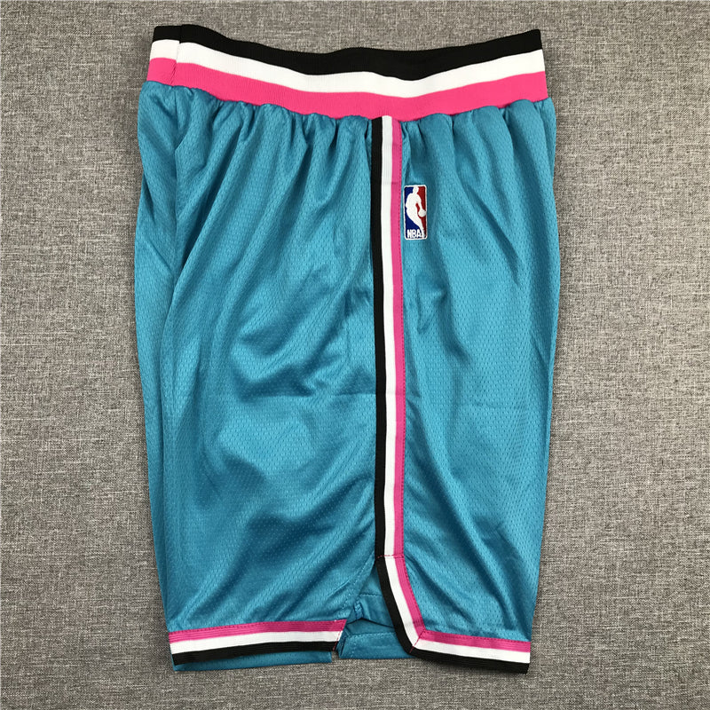 Men's Miami Heat Blue City Edition Basketball Shorts1
