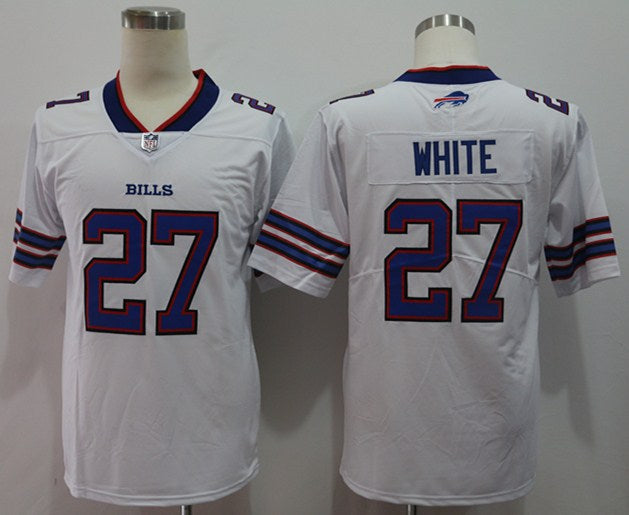 Men's Buffalo Bills Tre'Davious White #27 White Game Player Jersey1