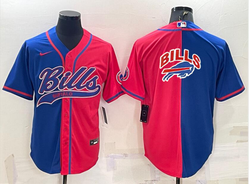 Men's Buffalo Bills Royal/Red Game Jersey1