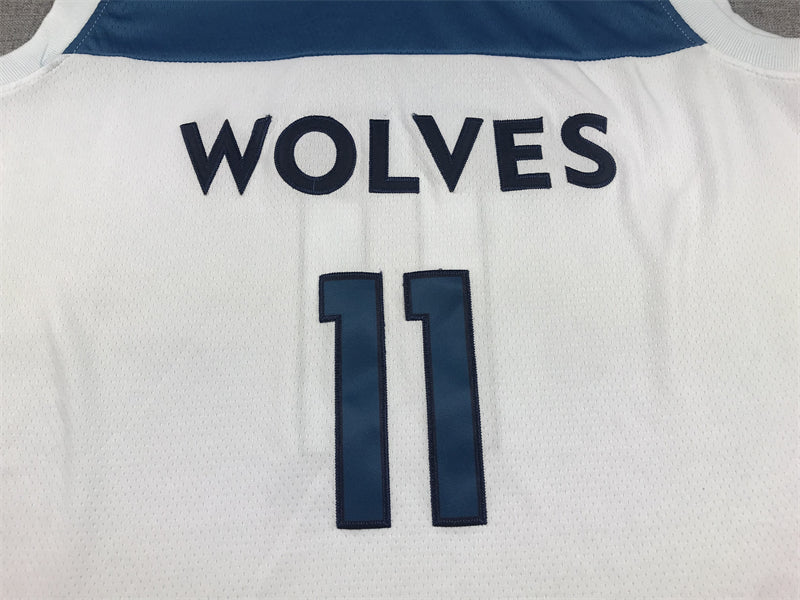 Men's Minnesota Timberwolves Naz Reid #11 White Swingman Jersey1 - Association Edition