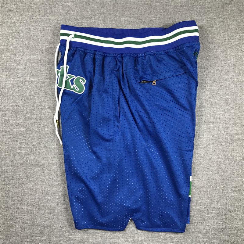 Seattle Seahawks Royal Pocket Shorts - 4