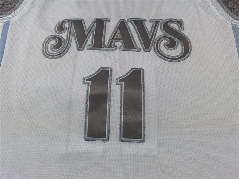 Men's Dallas Mavericks Kyrie Irving #11 White 2024/25 Swingman Player Jersey1 - City Edition