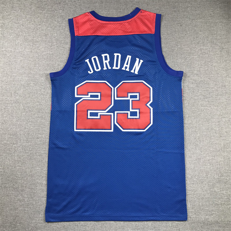 Men's Washington Wizards Michael Jordan #23 Blue Swingman Jersey1