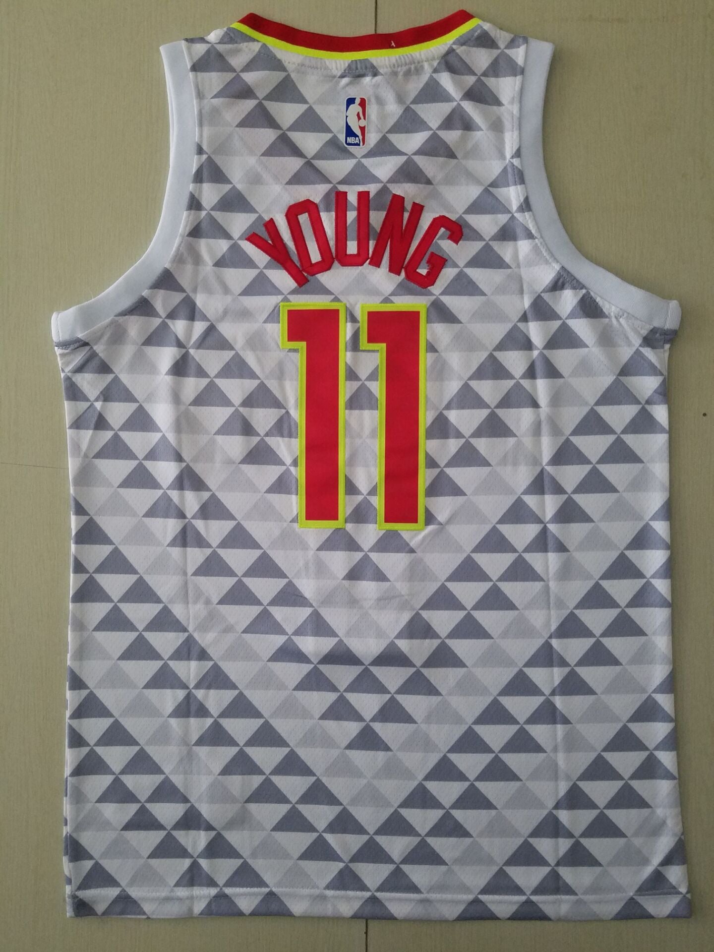 Men's Atlanta Hawks Trae Young #11 White Swingman Player Jersey1