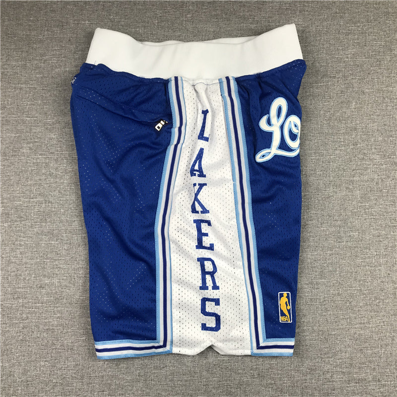 Men's Mitchell And Ness Los Angeles Lakers Basketball Shorts1