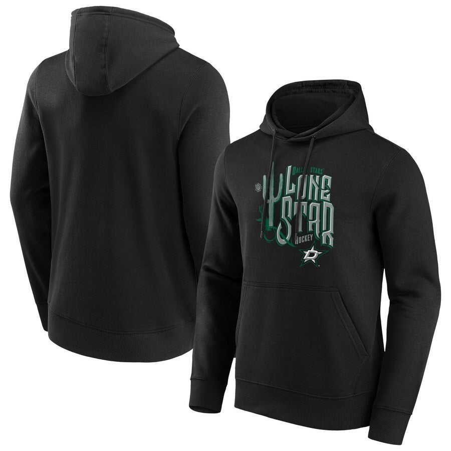 Men's Dallas Stars Hometown Graphic Hoodie - Black