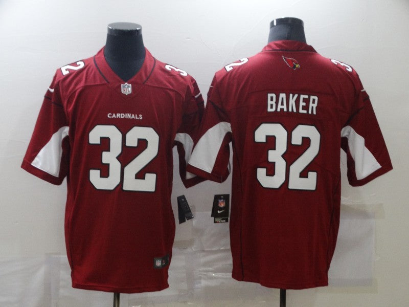 Men's Arizona Cardinals Budda Baker #32 Red Game Player Jersey1