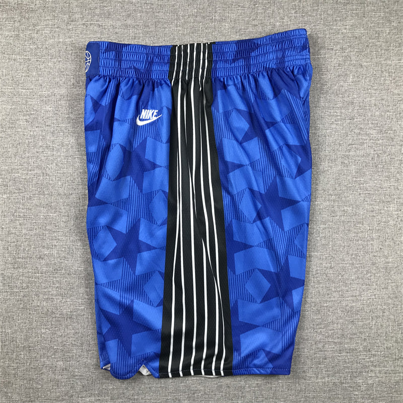 Men's Orlando Magic Blue 2023/24 Swingman Classic Edition Shorts1