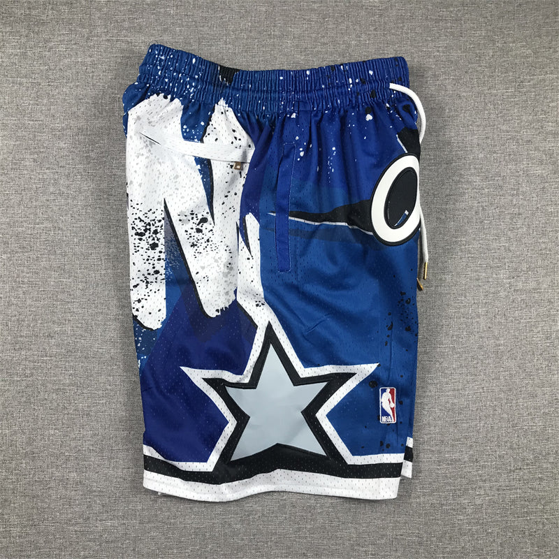 Men's Orlando Magic Blue Swingman Pocket Shorts1