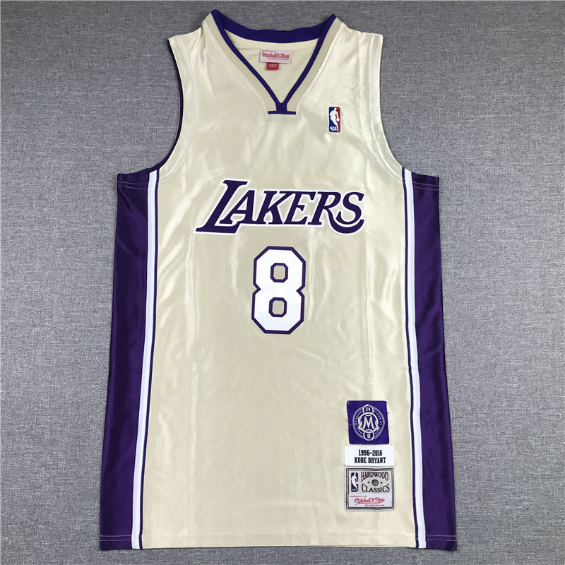Men's Los Angeles Lakers Kobe Bryant Hall of Fame Hardwood Classics Jersey1