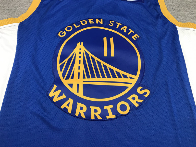 Men's Golden State Warriors Klay Thompson #11 Royal 2022/23 Fast Break Replica Player Jersey1 - Icon Edition