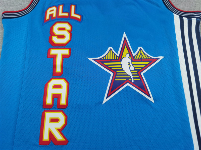 Men's Golden State Warriors Stephen Curry #30 Light Blue 2025 NBA All-Star Game Swingman Player Jersey1