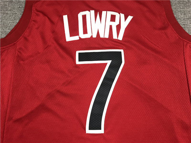 Men's Toronto Raptors Kyle Lowry Red 2021/22 Diamond Swingman Fashion Jersey1