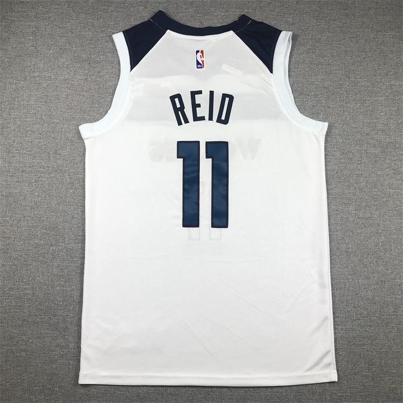 Men's Minnesota Timberwolves Naz Reid #11 White Swingman Jersey1 - Association Edition