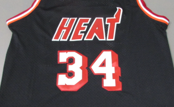 Men's Miami Heat Ray Allen Black 2012-13 Hardwood Classics Swingman Jersey1