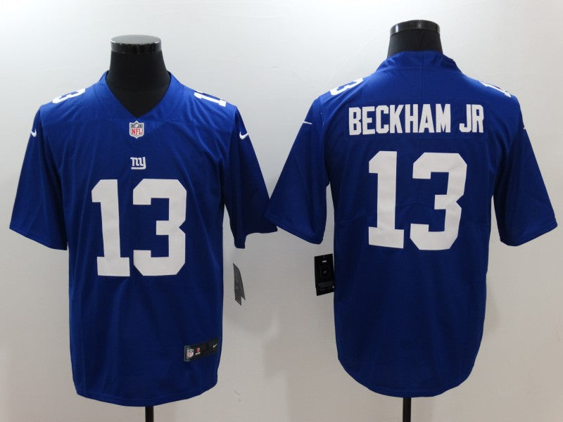 Men's New York Giants Odell Beckham Jr. #13 Blue Game Jersey1