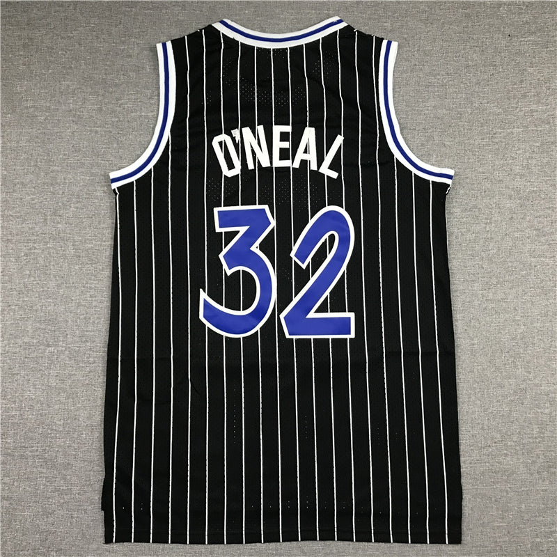 Men's Orlando Magic Shaquille O'Neal Black Classics 1994-95 Swingman Jersey1