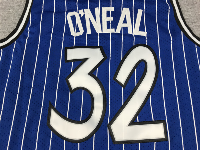 Men's Orlando Magic Shaquille O'Neal Blue Classics 1994-95 Swingman Jersey1