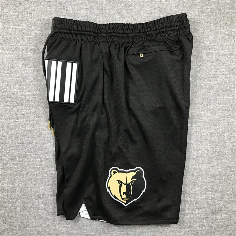Men's Memphis Grizzlies Black 2023/24 Pocket Shorts1 City Edition