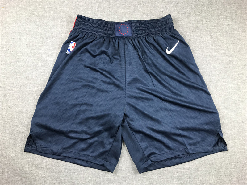 Men's Philadelphia 76ers Navy 2023/24 Swingman City Edition Shorts1