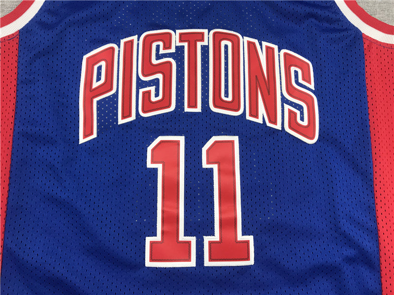 Men's Detroit Pistons Isiah Thomas 1988-89 Hardwood Classics Swingman Jersey1