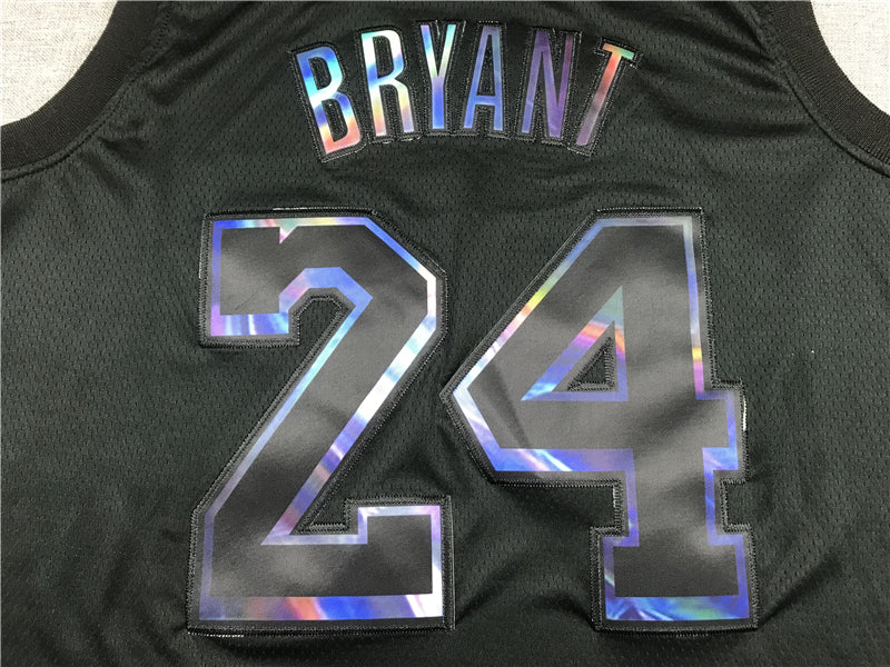 Men's Los Angeles Lakers Kobe Bryant Black #24 Swingman Jersey1