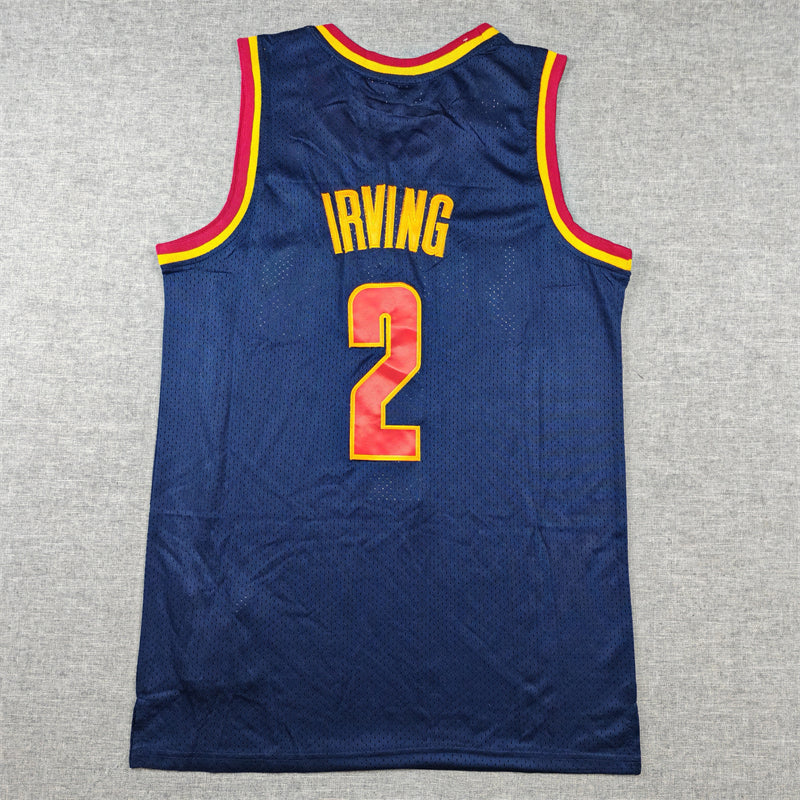 Men's Cleveland Cavaliers Kyrie Irving #2 Navy 2011/12 Hardwood Classics Swingman Jersey1