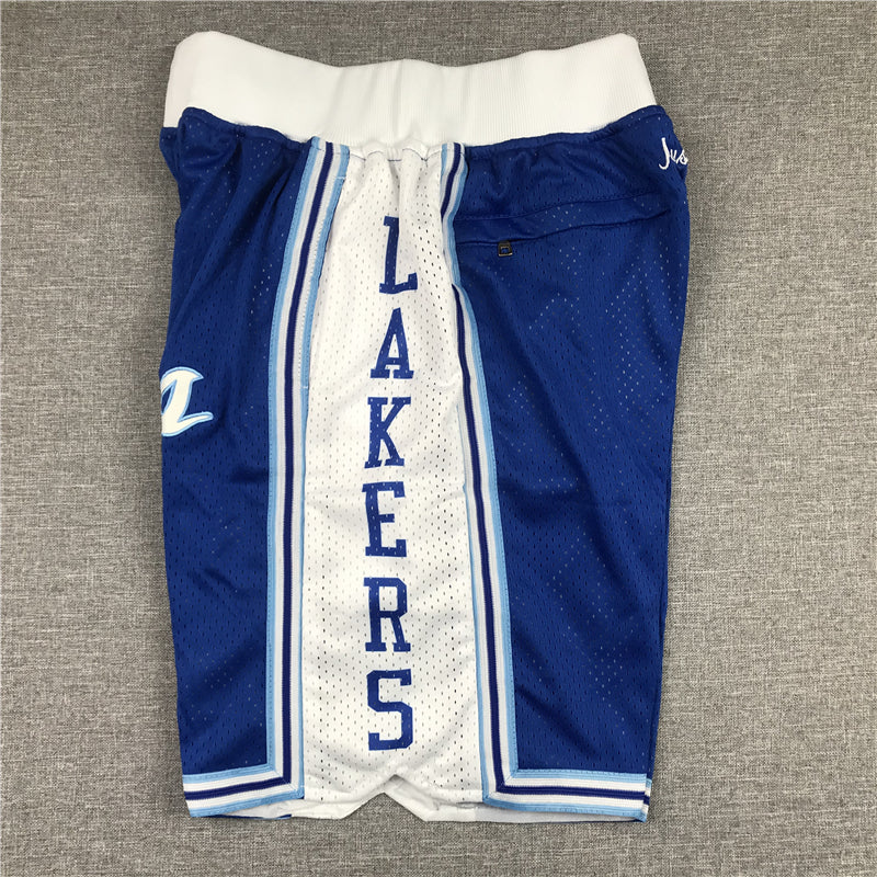 Men's Mitchell And Ness Los Angeles Lakers Basketball Shorts1