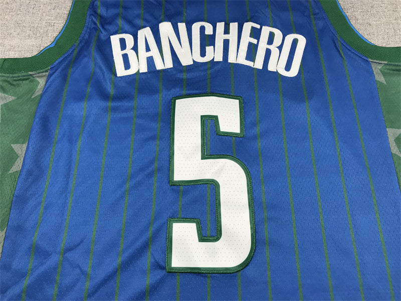 Men's Orlando Magic Paolo Banchero #5 Royal 2022/23 Swingman Jersey1 - Statement Edition