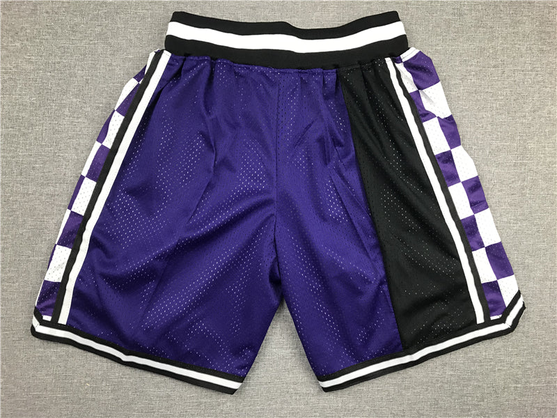 Men's Sacramento Kings SWISH Basketball Shorts1 Purple