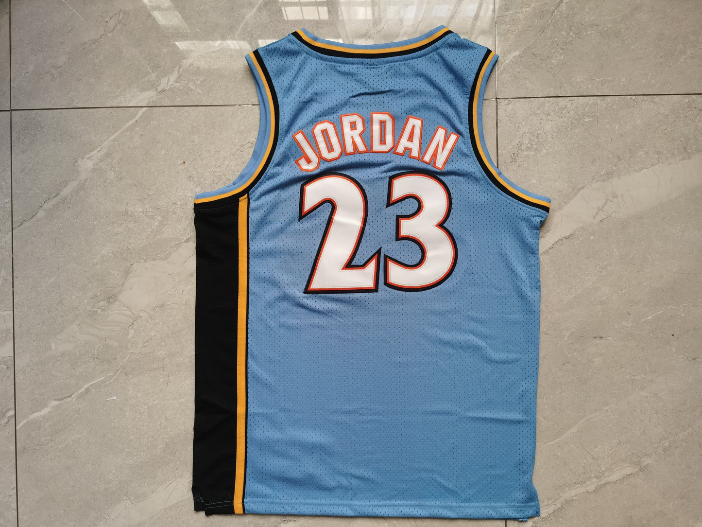 Men's Washington Wizards Michael Jordan Blue Swingman Player Jersey1