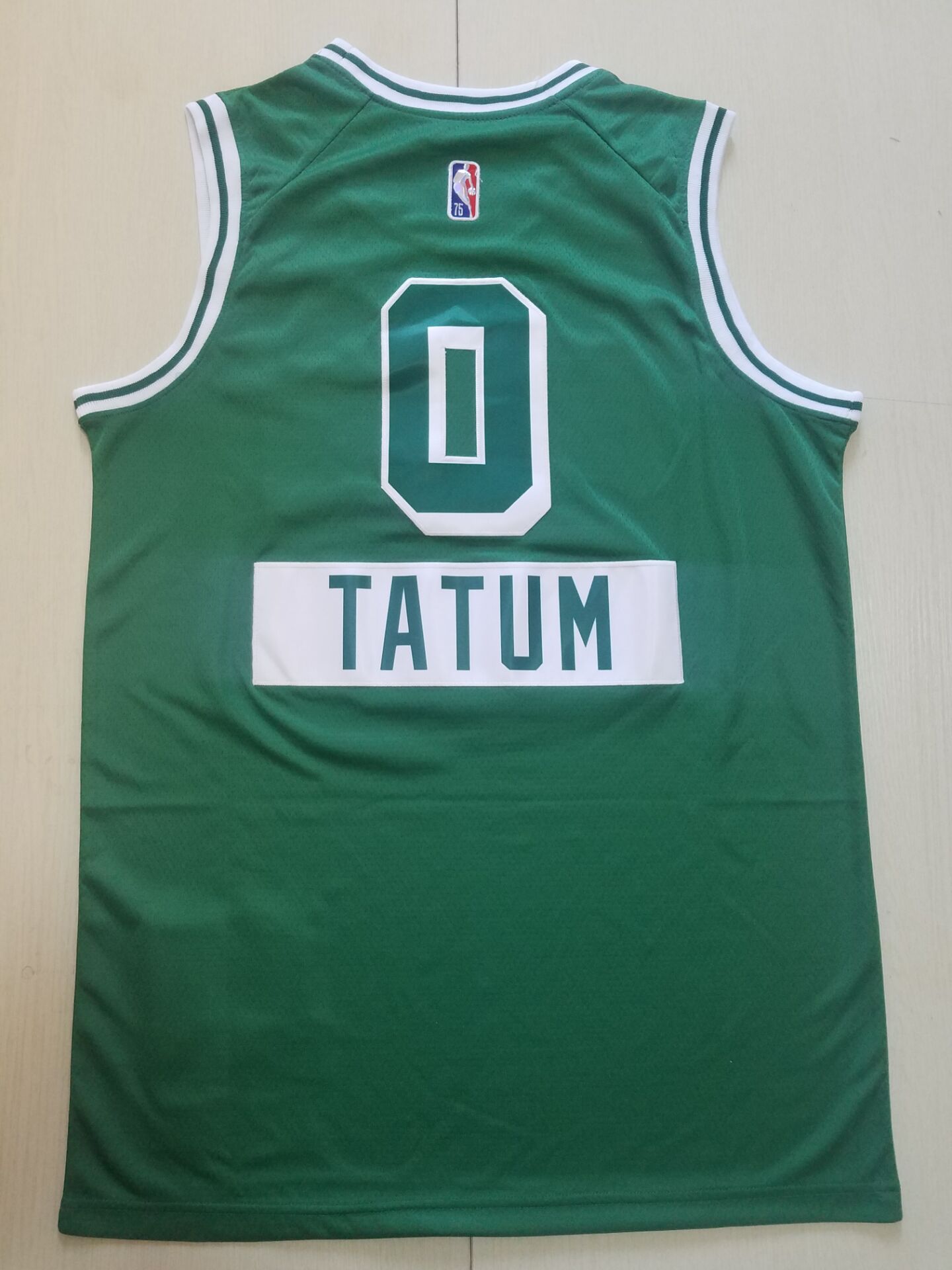 Men's Boston Celtics Jayson Tatum Green Swingman Player Jersey1 - City Edition